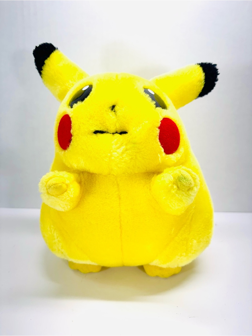 Nintendo Pokémon Pikachu 8” Plush Game Freak Fat Vintage 1999 Stuffed Toy